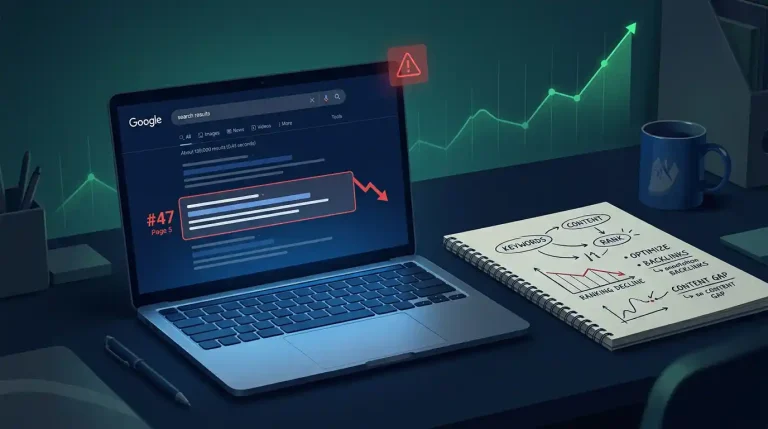 5 razloga zašto web stranica ne rangira na Googleu — One Day Studio SEO savjeti