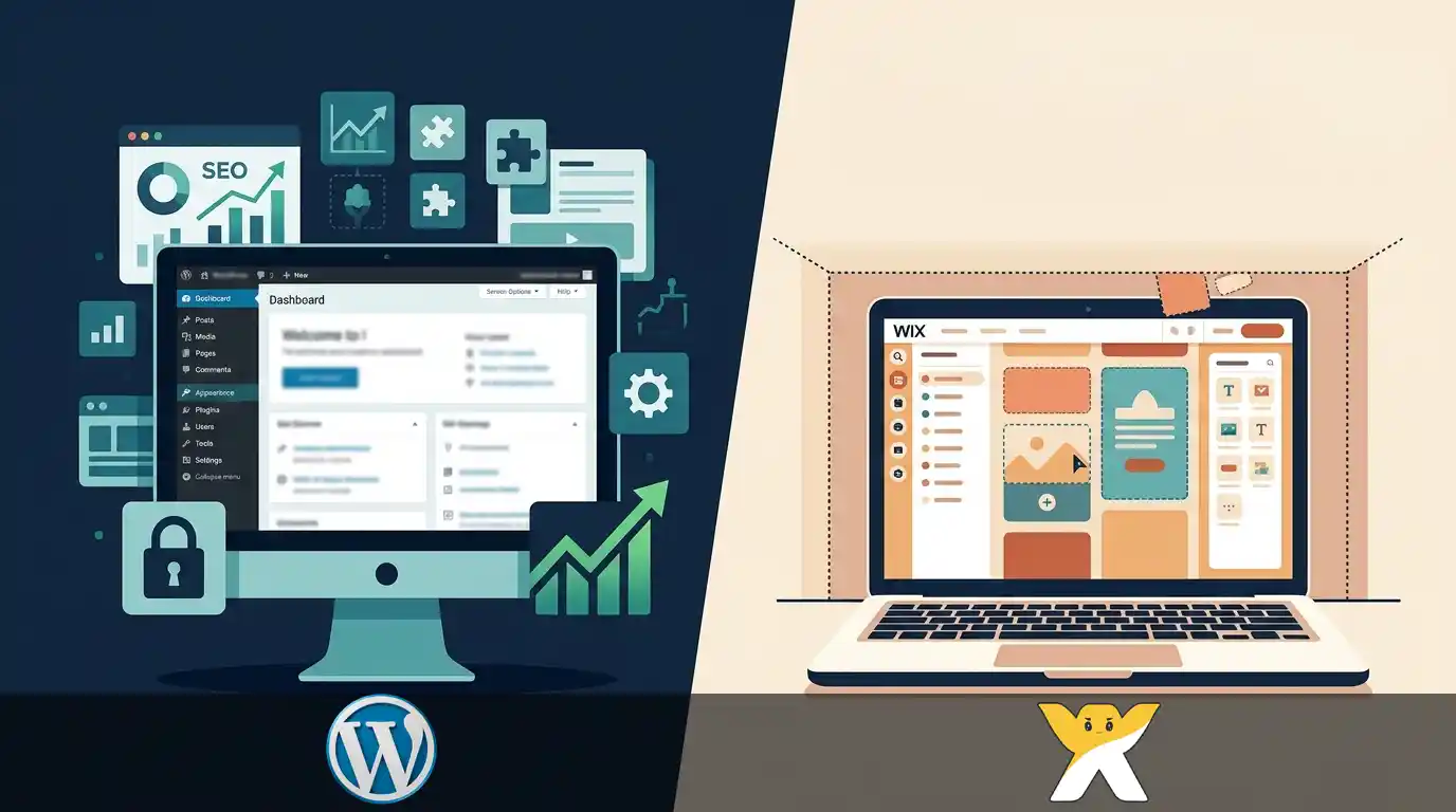 WordPress vs Wix što odabrati u 2026.